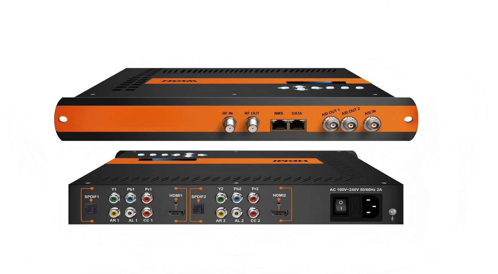 FU4653C MPEG2 HD MPEG4 HD 2-in-1 encoder modulator